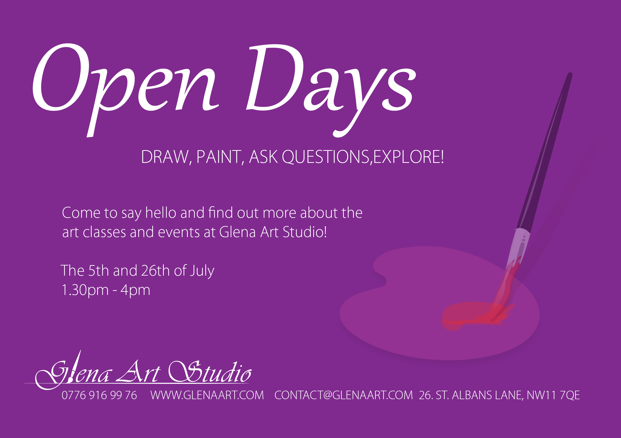 Open Days at Glena Art